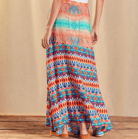 🆕🌿SUNDANCE DESERT SUNSET MAXI SKIRT🌿 - Picture 3 of 4